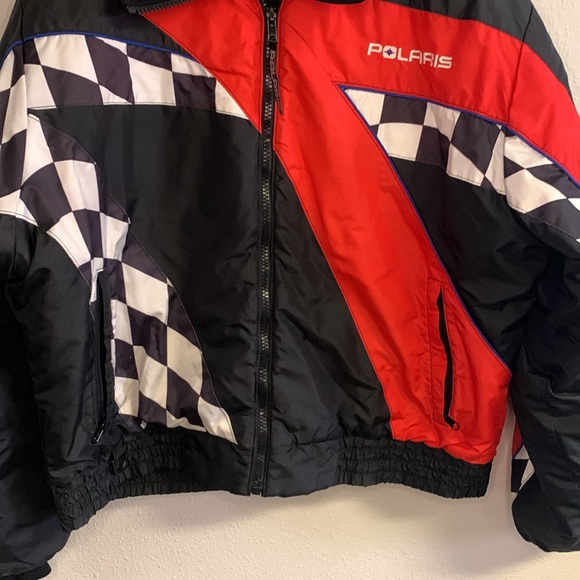 Vintage Polaris Indy Checkered Coat - Picture 3 of 9